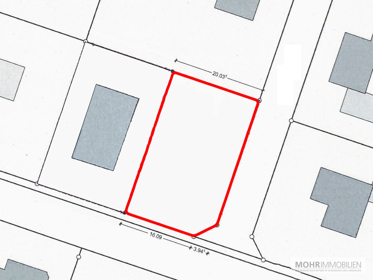 Grundstück zum Kauf 225.000 € 640 m²<br/>Grundstück Westerstede Westerstede 26655