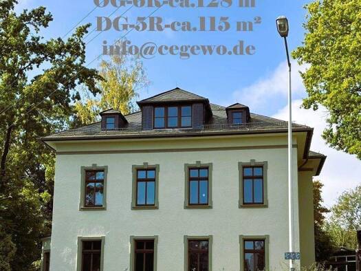 Wohnung zur Miete 980 € 5 Zimmer 110,3 m² 2. Geschoss Oberfrohnaer Straße 33 Reichenbrand Chemnitz 09117