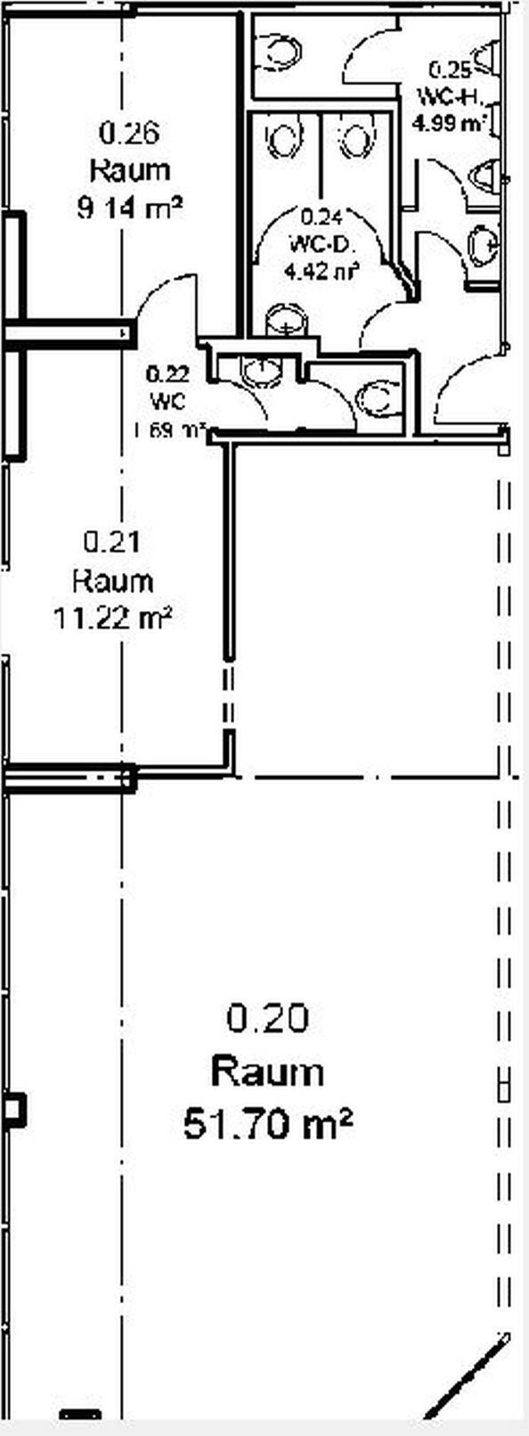 Praxis zur Miete 1.328 € 3 Zimmer 83 m²<br/>Bürofläche Zentrum Regensburg 93047