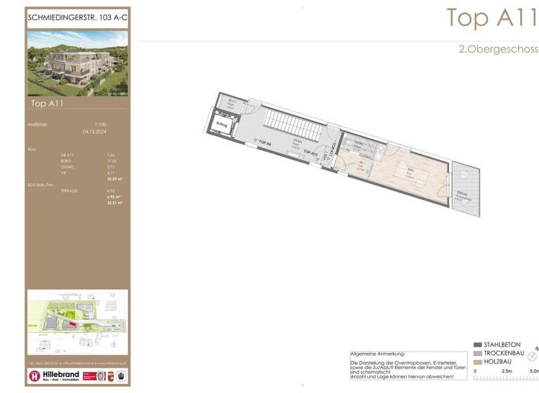 Büro zum Kauf - Erstbezug 180.000 € 1 Zimmer Salzburg 5020