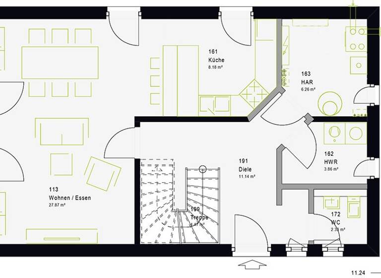 Einfamilienhaus zum Kauf 375.000 € 5 Zimmer 146 m² 700 m² Grundstück Schwabhausen 99869
