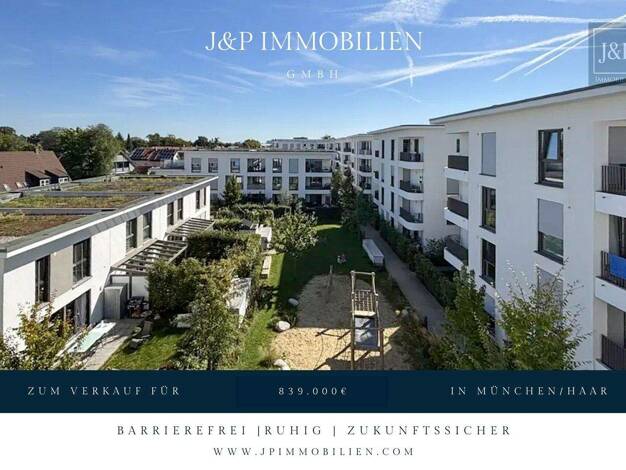 Wohnung zum Kauf 839.000 € 4 Zimmer 90,3 m² 3. Geschoss Gronsdorf Haar 85540