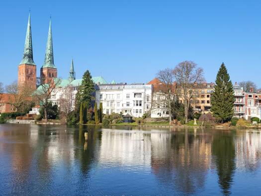 Wohnung zur Miete 1.500 € 3 Zimmer 94,2 m² 3. Geschoss Mühlenbrücke 8 Innenstadt Lübeck-Innenstadt 23552
