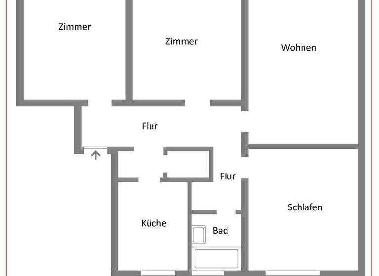 Wohnung zum Kauf 255.000 € 4 Zimmer 97 m² 3. Geschoss Bad Rappenau 74906