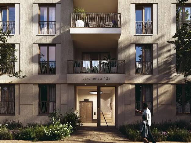 Wohnung zum Kauf - Neubau provisionsfrei 389.000 € 1 Zimmer 39,8 m² 1. Geschoss Lerchenstraße Ecke Ponkratzstrasse Feldmoching-Hasenbergl München 80995