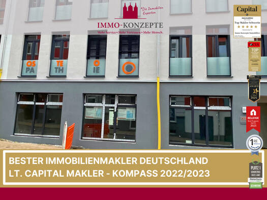 Praxisfläche zum Kauf - Erstbezug provisionsfrei 4.700 € 4 Zimmer 105 m² Bürofläche Wittenburger Straße 25 Paulsstadt Schwerin 19053