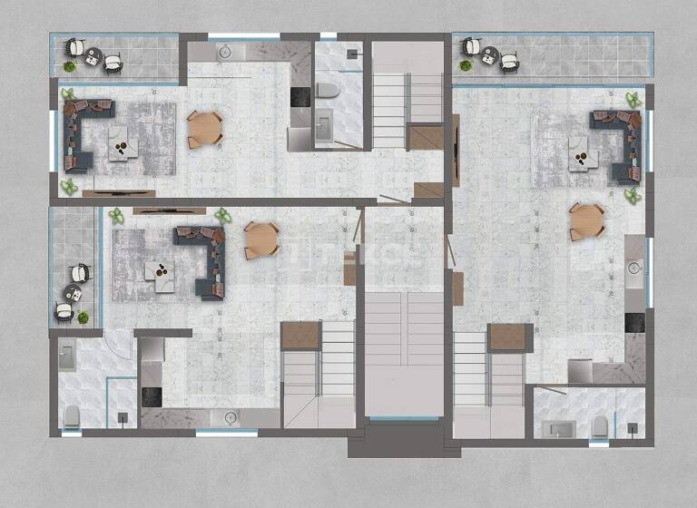 Penthouse zum Kauf 104.000 € 2 Zimmer 85 m² EG Gazimagusa 99450