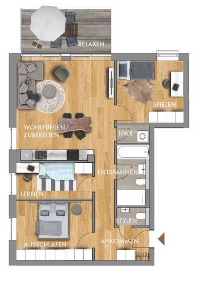 Wohnung zum Kauf 1.057.728 € 4 Zimmer 92,1 m² 5. Geschoss frei ab 30.06.2026 Emil-Fuchs-Str. 5 Zentrum-Nordwest Leipzig 04105