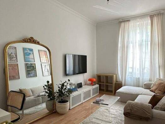 Wohnung zur Miete 900 € 2 Zimmer 50 m² 1. Geschoss frei ab sofort Händelstraße 7 Nordend-West Frankfurt am Main 60318