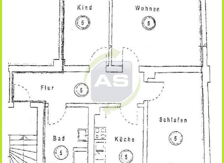 Wohnung zur Miete 400 € 3 Zimmer 76,1 m² 2. Geschoss Amseltal 16 Eckersbach Zwickau 08066