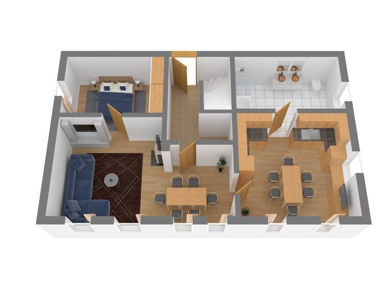 Einfamilienhaus zum Kauf 494.990 € 5 Zimmer 158 m² 1.100 m² Grundstück frei ab sofort Bannewitz 01728