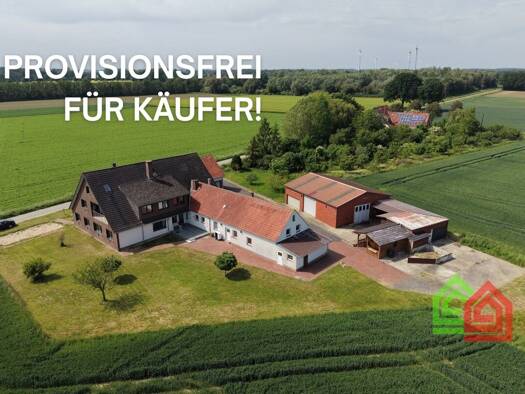 Haus zum Kauf provisionsfrei 599.000 € 10 Zimmer 387 m² 3.612 m² Grundstück Am Tonschacht 28 Rabber Bad Essen 49152