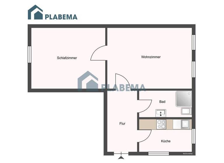Wohnung zur Miete 629 € 2 Zimmer 41,9 m² EG frei ab sofort Gartenhöhe 2 Feldstadt Schwerin 19053