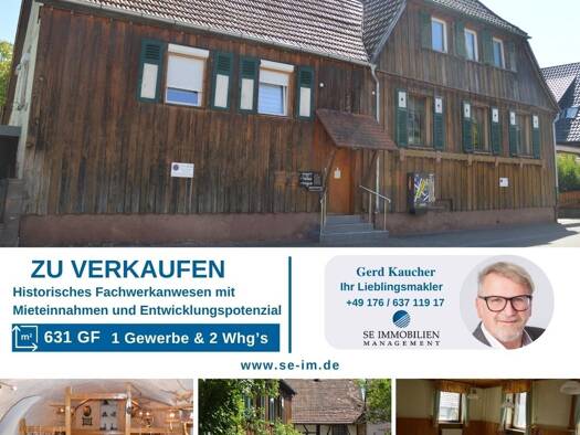 Haus zum Kauf 499.000 € 7 Zimmer 193 m² 631 m² Grundstück Bilfingen Kämpfelbach 75236