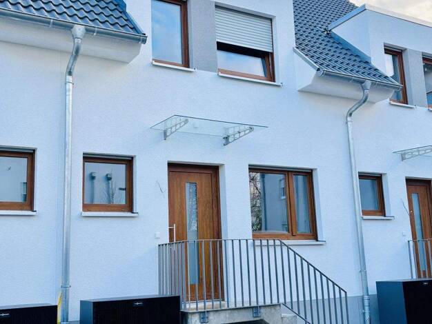 Reihenmittelhaus zum Kauf - Erstbezug 631.900 € 4 Zimmer 107 m² 158 m² Grundstück frei ab sofort Fechenheimer Weg 77f III Bischofsheim Maintal 63477