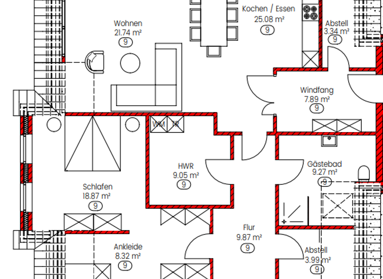 Wohnung zur Miete 1.350 € 4 Zimmer 158,7 m² frei ab sofort Papenburg 26871