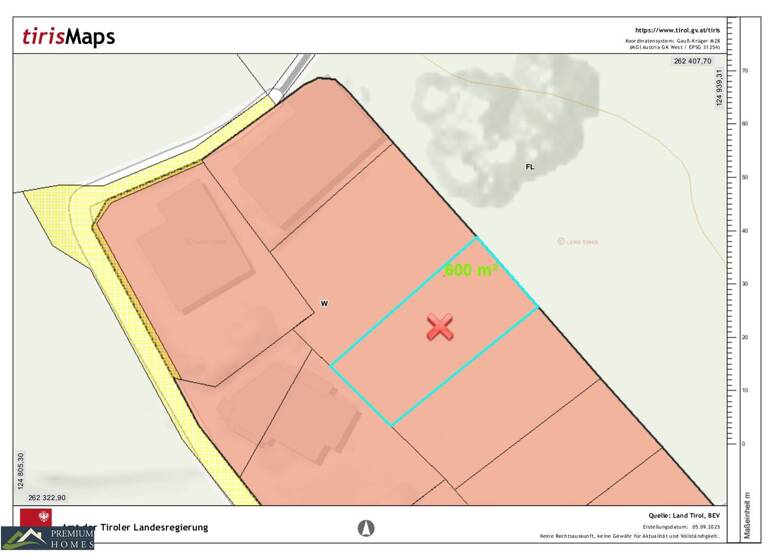Grundstück zum Kauf 600 m² Grundstück Kleinsöll Breitenbach am Inn 6252