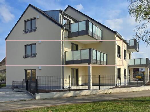 Wohnung zum Kauf provisionsfrei 324.000 € 2 Zimmer 56,3 m² Karlskroner Straße 27 Zuchering Ingolstadt / Zuchering 85051