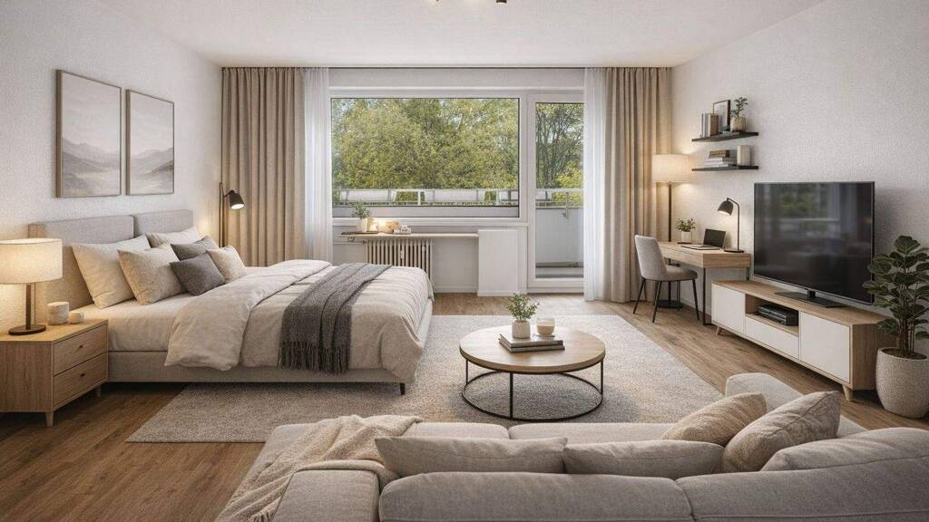 Studio zum Kauf 109.000 € 1 Zimmer 36,6 m² Ledeburg Hannover 30419