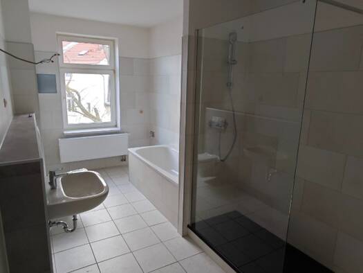 Wohnung zur Miete 580 € 2 Zimmer 60,6 m² 2. Geschoss Heinrich-Heine-Straße 40 Böhlitz-Ehrenberg Leipzig 04178