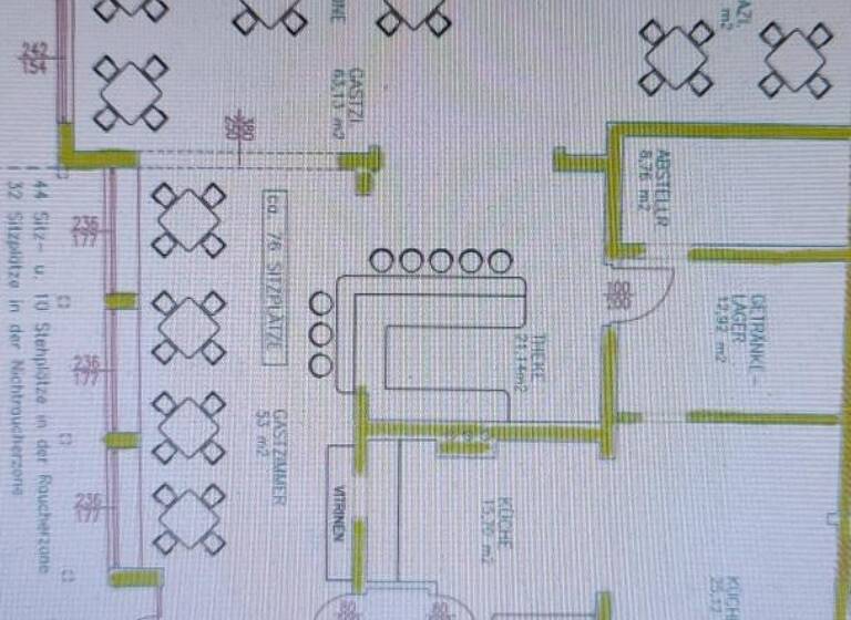 Restaurant zur Miete 1.500 € 244 m² Gastrofläche St. Stefan 9431