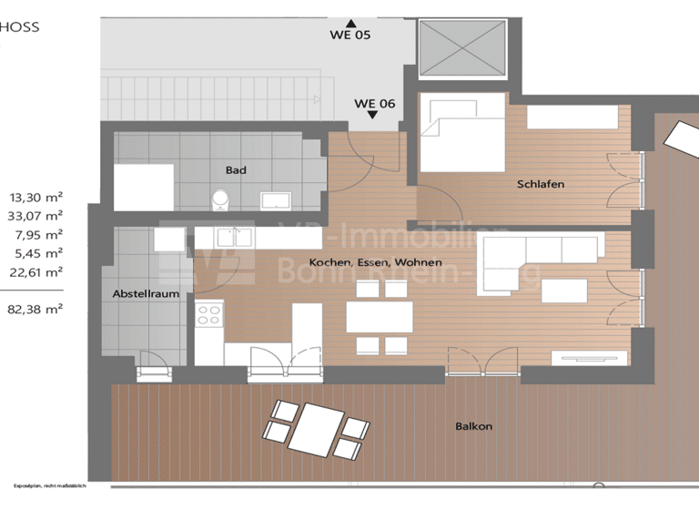 Penthouse zum Kauf 395.000 € 2 Zimmer 82,4 m²<br/>Wohnfläche 2.<br/>Geschoss Seelscheid Neunkirchen-Seelscheid 53819