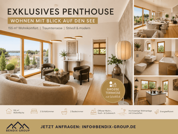 Wohnung zum Kauf - Erstbezug provisionsfrei 1.146.090 € 4 Zimmer 151,8 m² 2. Geschoss Markkleeberg Markkleeberg 04416