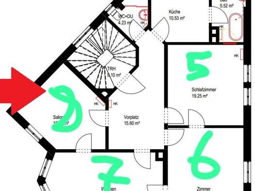 WG-Zimmer zur Miete Wohnen auf Zeit 610 € 15 m² frei ab sofort Neckarstraße 0 Stadtmitte Esslingen Zentrum 73728