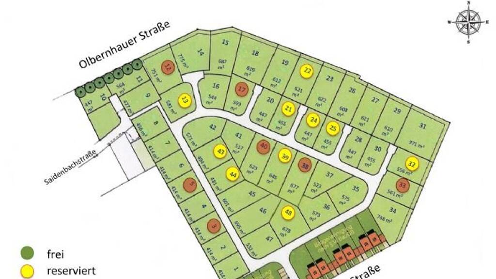 Grundstück zum Kauf 500 m² Grundstück Marienberger Straße/Pockauer Str. Bernsdorf Chemnitz 09125