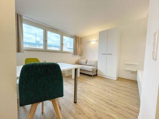 Studio zur Miete 500 € 1 Zimmer 25 m² 3. Geschoss Zollhof 5 Tafelhof Nürnberg 90443