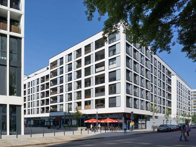 Wohnung zur Miete 1.095 € 3 Zimmer 74,1 m² 1. Geschoss Elisenstraße 27 Johannstadt-Nord Dresden 01307