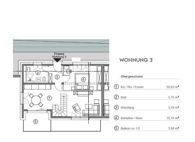 Maisonette zum Kauf provisionsfrei 714.990 € 4 Zimmer 95,4 m² frei ab sofort Grafrath 82284