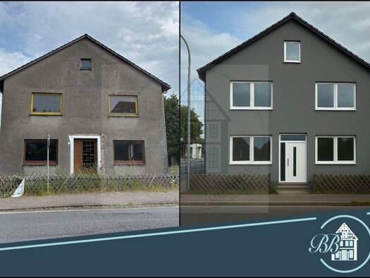 Einfamilienhaus zum Kauf 149.000 € 10 Zimmer 280 m² 592 m² Grundstück Hagenburg 31558