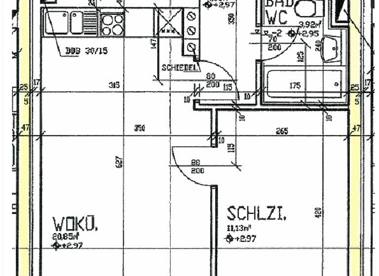 Wohnung zur Miete 410 € 2 Zimmer 41,9 m² 1. Geschoss frei ab 01.05.2026 Weberstraße 8,10 Tragwein 4284