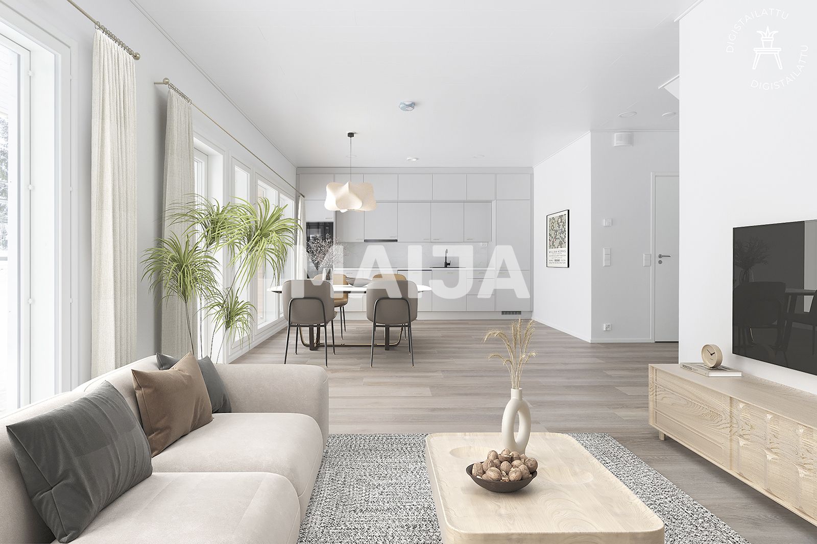 Doppelhaushälfte zum Kauf 318.000 € 4 Zimmer 96 m²<br/>Wohnfläche 2.505 m²<br/>Grundstück Kultasiiventie 6 Vantaa 01490