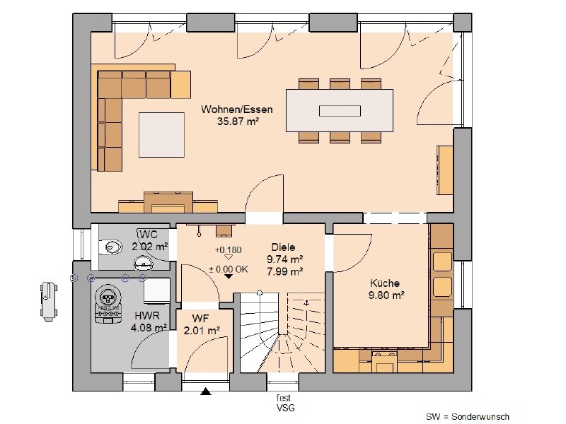 Einfamilienhaus zum Kauf provisionsfrei 529.400 € 4 Zimmer 118 m²<br/>Wohnfläche 654 m²<br/>Grundstück Gröperstraße / Nachtweide Magdeburg 39124