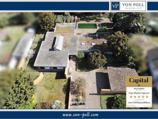 Bungalow zum Kauf 890.000 € 9 Zimmer 338 m² 2.280 m² Grundstück Dannstadt Dannstadt-Schauernheim 67125