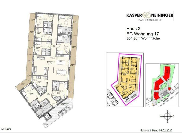 Betreutes Wohnen zum Kauf provisionsfrei als Kapitalanlage geeignet 1.890.000 € 10 Zimmer 354,3 m² 563 m² Grundstück Lauf 77886