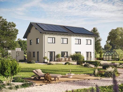 Doppelhaushälfte zum Kauf - Erstbezug provisionsfrei 684.828 € 5 Zimmer 131 m² 430 m² Grundstück Tauberfeld Buxheim 85114