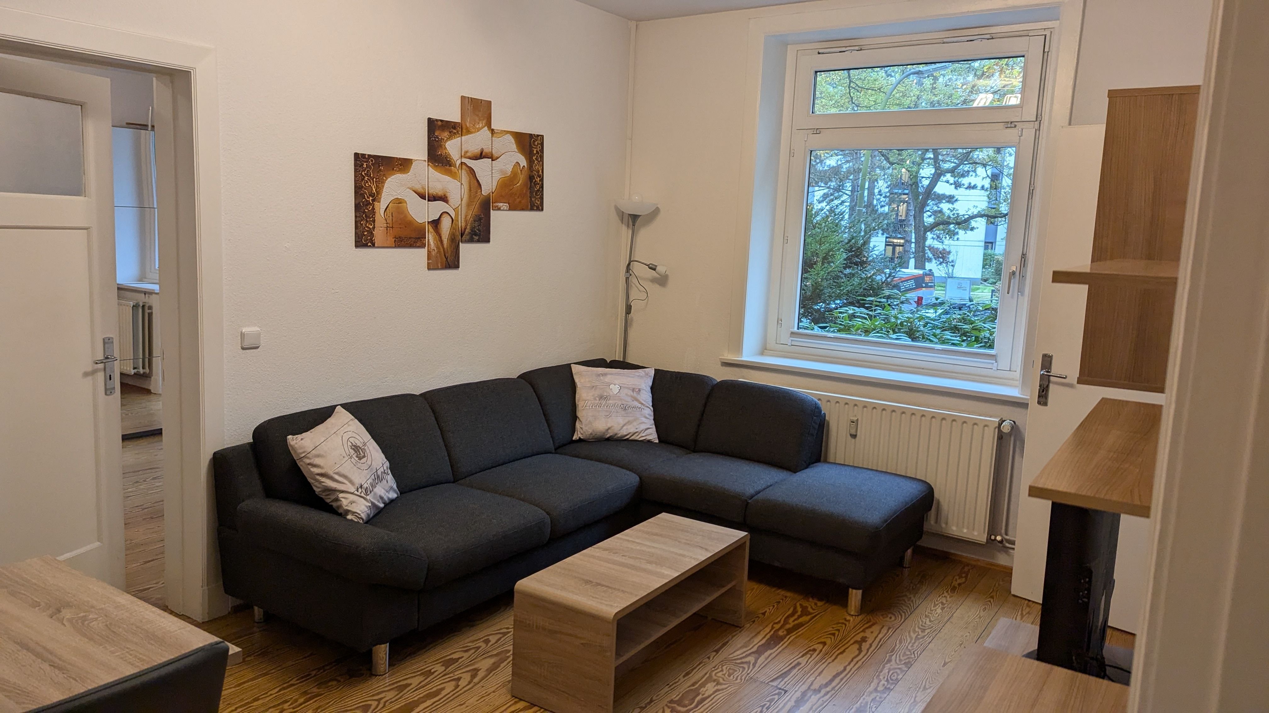 Studio zur Miete 1.000 € 1,5 Zimmer 43 m²<br/>Wohnfläche EG<br/>Geschoss 01.12.2024<br/>Verfügbarkeit Wiesendamm 136 Winterhude Hamburg 22303