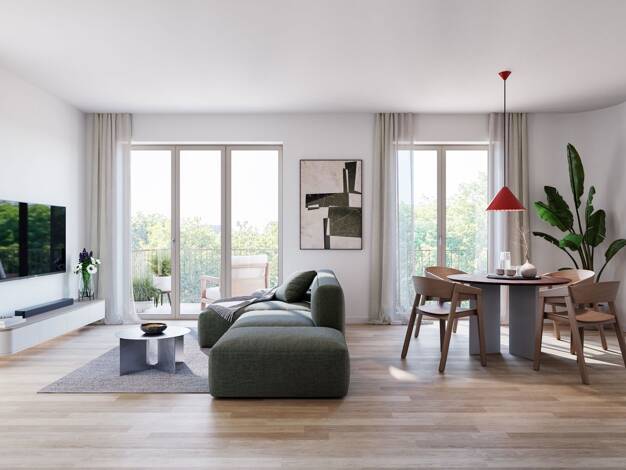 Wohnung zum Kauf - Erstbezug 542.937 € 3 Zimmer 76,5 m² 4. Geschoss Schneeglöckchenstraße 18 A Prenzlauer Berg Pankow 10407