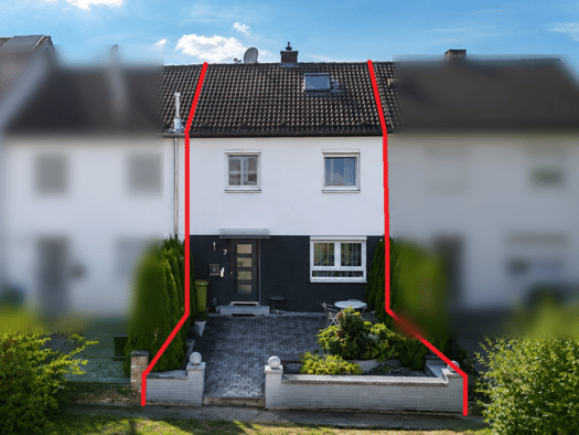 Reihenmittelhaus zum Kauf 390.000 € 5 Zimmer 122 m² 204 m² Grundstück Amorbach Neckarsulm 74172