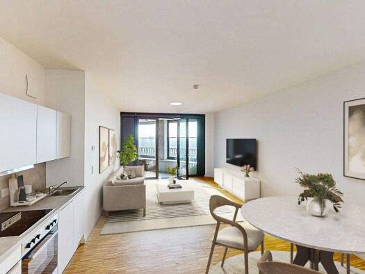 Wohnung zur Miete - Erstbezug 2.350 € 3 Zimmer 91,8 m² 11. Geschoss Lisa-Fittko-Straße 11 Moabit Berlin 10557