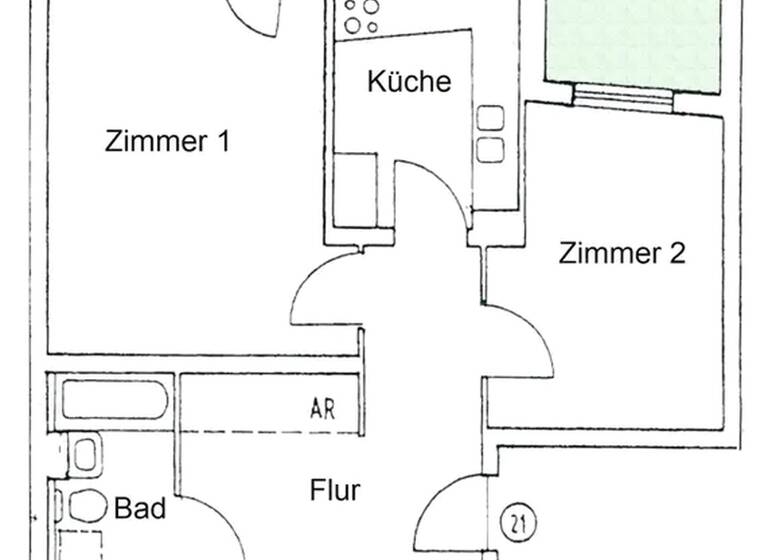 Wohnung zur Miete 880 € 3 Zimmer 92 m² Antonienstraße 48 Reinickendorf Berlin 13403