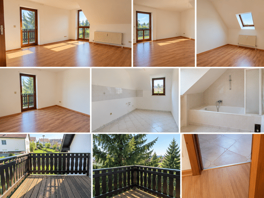 Wohnung zur Miete 430 € 3 Zimmer 66,2 m² An der Brauerei 82 Steinpleis Werdau 08412