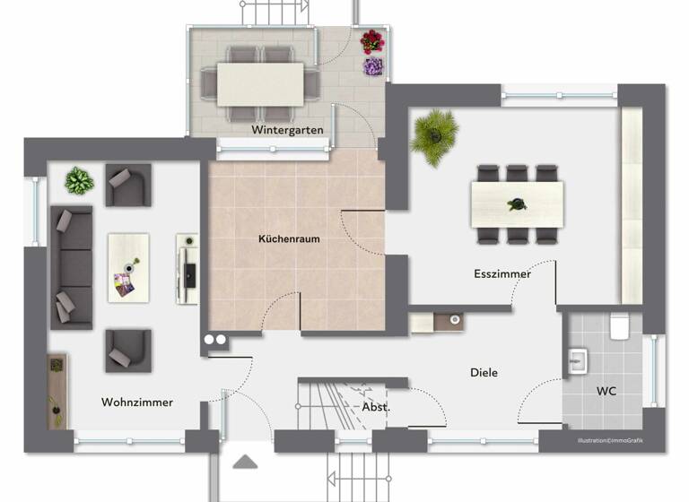 Einfamilienhaus zum Kauf 365.000 € 4,5 Zimmer 92 m² 492 m² Grundstück Halstenbek 25469