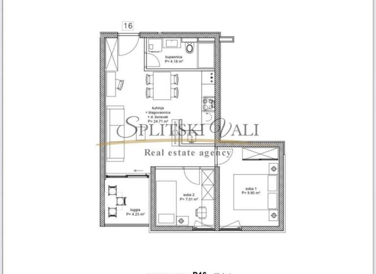 Wohnung zum Kauf 320.000 € 50 m² Split