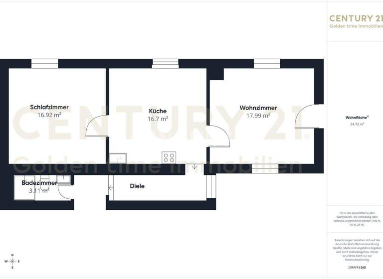 Wohnung zum Kauf 179.000 € 2 Zimmer 62 m² 1. Geschoss Altenmarkt 83352