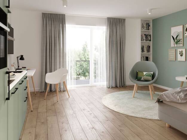 Wohnung zum Kauf provisionsfrei 186.854 € 1 Zimmer 24,4 m² EG Sternstraße 1-9 Lingen Lingen (Ems) 49809