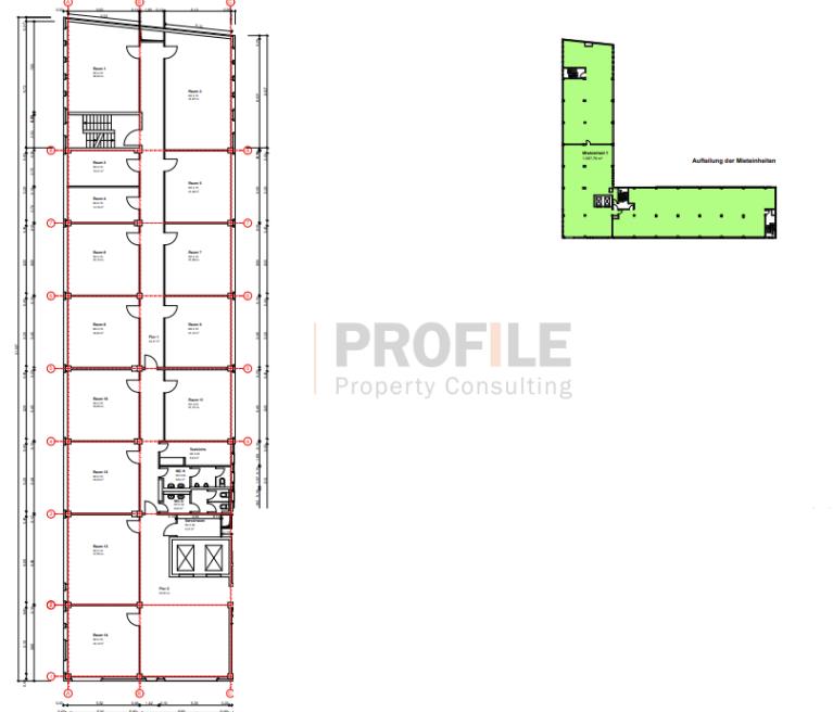 Bürofläche zur Miete provisionsfrei 17 € 585 m²<br/>Bürofläche ab 585 m²<br/>Teilbarkeit Tempelhof Berlin 12099